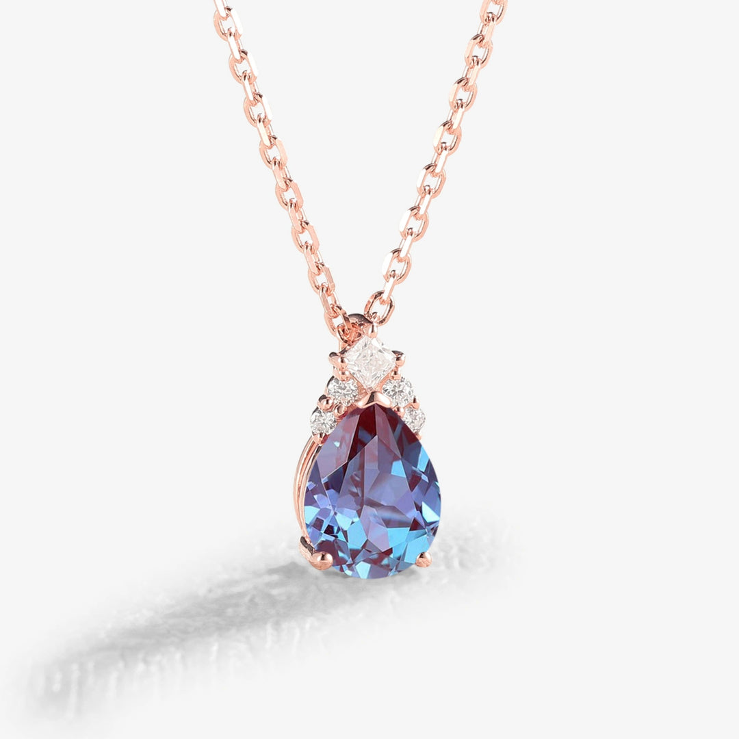Princess_Pear_Cut_Alexandrite_Vine_Necklace_4