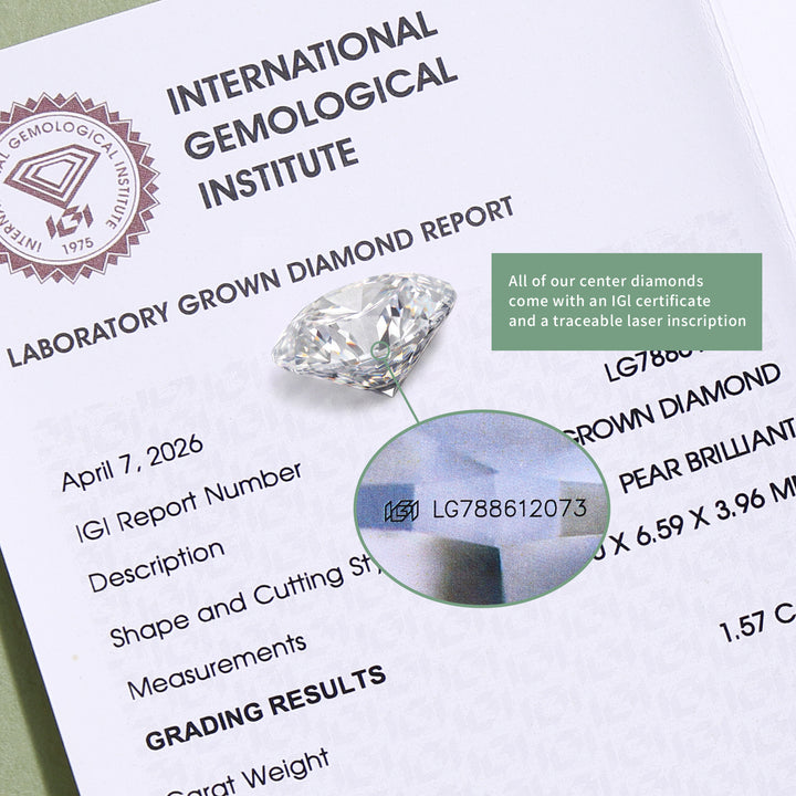 0.85 ct Round Brilliant Cut Lab Diamond Leafy Engagement Ring Set 2pcs