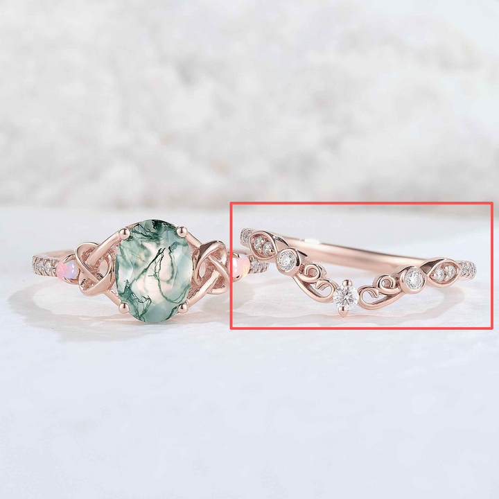 Curved Matching Ring Fee for Darin McDoniel #IVER1246