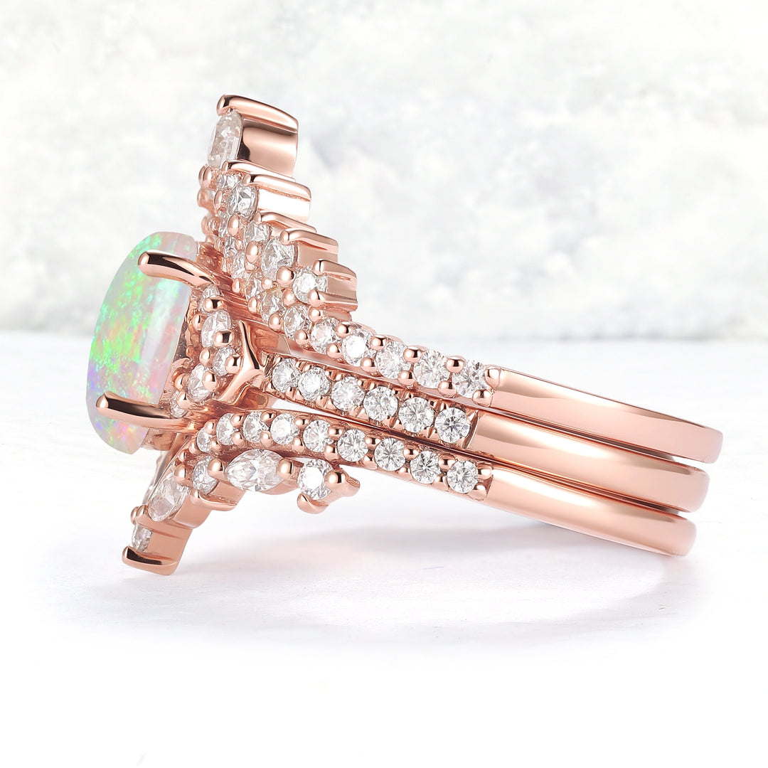 Brilliant_Crown_Oval_Natural_Opal_Gemstone_Ring_Set_3pcs_5