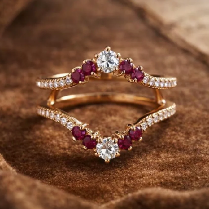CAD Drawing Fee of Custom Ring Set for Amber Patton