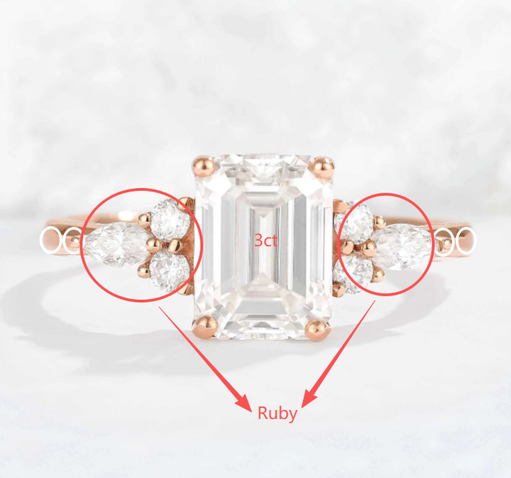 CAD Drawing Fee of Custom Ring Set for Amber Patton