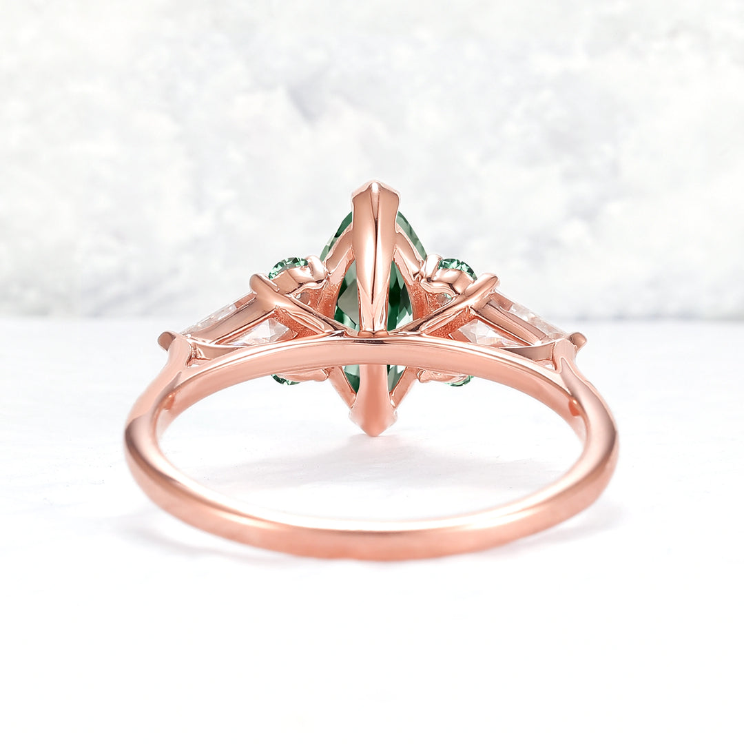Cluster_Marquise_Cut_Green_Sapphire_Seven_Gemstone_Ring_5