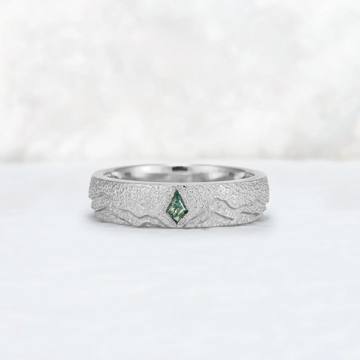 Mens_Kite_Cut_Moss_Agate_Stone_Mountain_Wedding_Ring_4