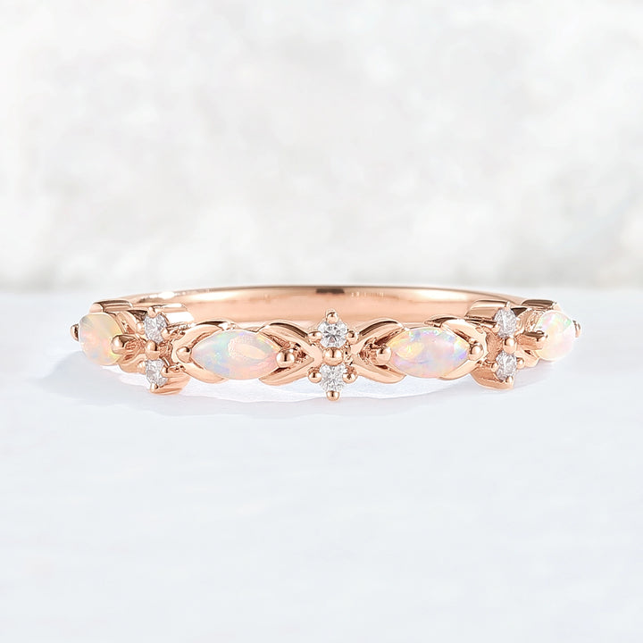 Nature_Marquise_Shaped_Opal_Rose_Gold_Stacking_Ring_7