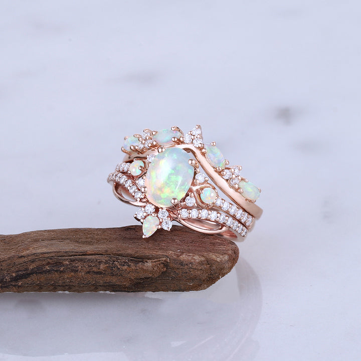 Opal Vine Handmade Ring