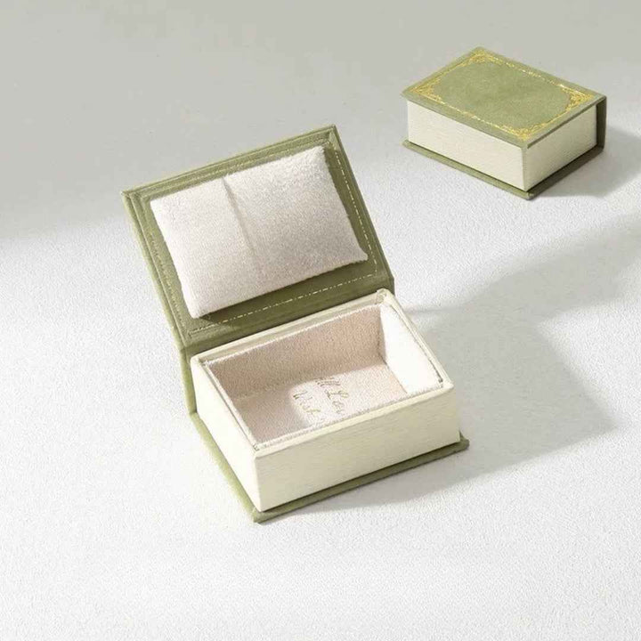 Handmade Book-Style Jewelry Gift Boxes